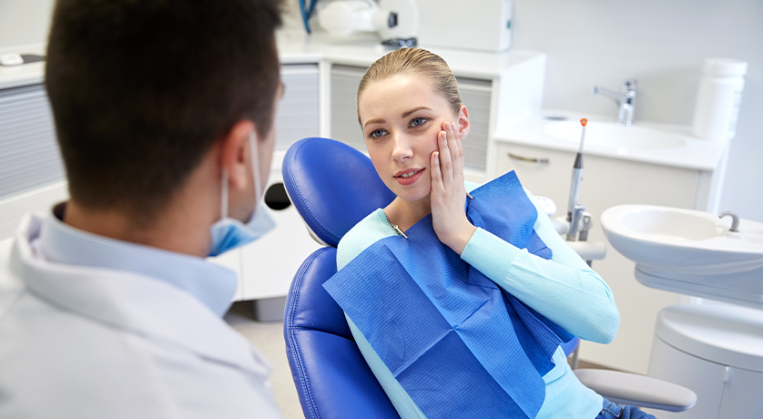 Undergoing The Procedure of Dental Extraction